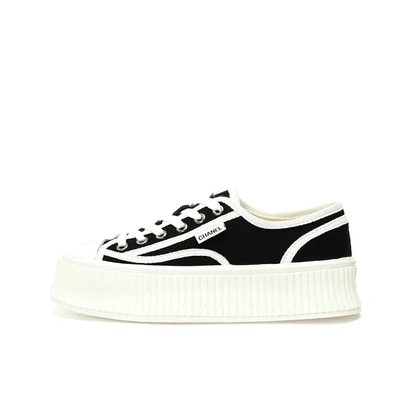 Chanel Creepers Canvas Lace sneaker(W)